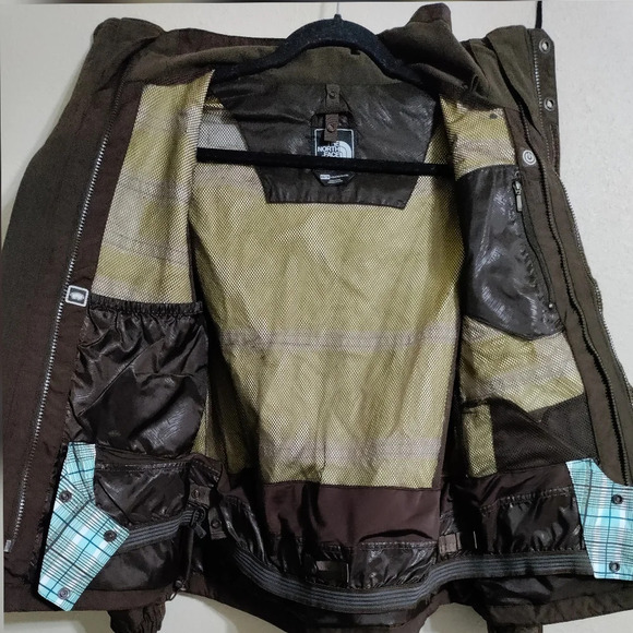 The North Face Brown Hyvent Snowboard Jacket SizeXS - Picture 3 of 14